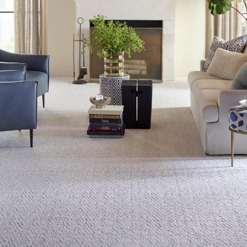 Living Room Pattern Carpet - Circle Floor Company in Parma, OH